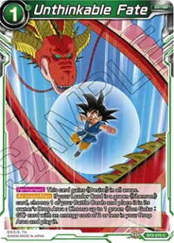 Unthinkable Fate #BT5-076 · Dragon Ball Super CCG