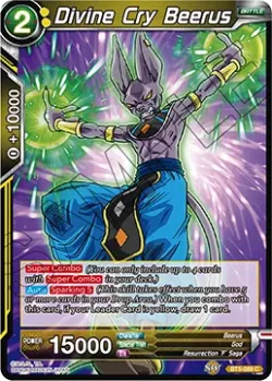 Divine Cry Beerus 「BT5-089」「EN」