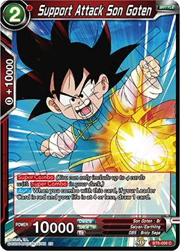 Support Attack Son Goten 「BT6-006」「EN」