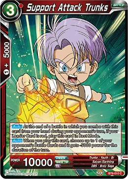 Support Attack Trunks 「BT6-010」「EN」