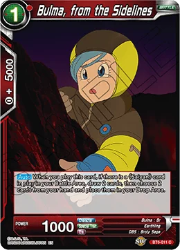 Bulma, from the Sidelines 「BT6-011」「EN」
