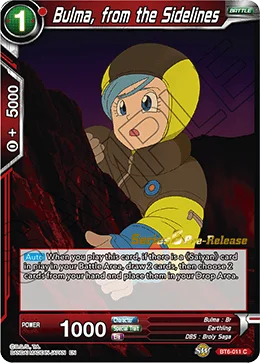 Bulma, from the Sidelines 「BT6-011_PR」「EN」