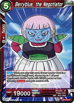 Berryblue, the Negotiator 「BT6-019」「EN」