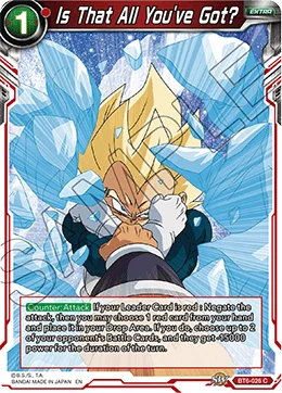 Is That All You've Got? 「BT6-026」「EN」