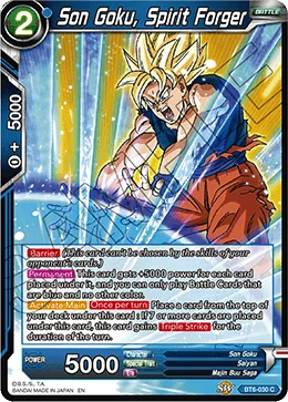 Son Goku, Spirit Forger 「BT6-030」「EN」
