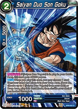 Saiyan Duo Son Goku 「BT6-031」「EN」