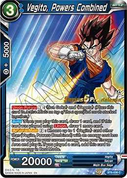Vegito, Powers Combined 「BT6-036_PR」「EN」