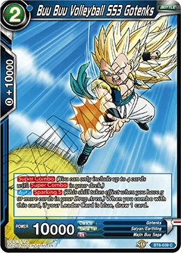 Buu Buu Volleyball SS3 Gotenks 「BT6-039」「EN」