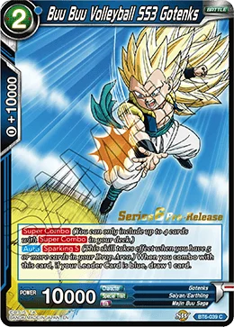 Buu Buu Volleyball SS3 Gotenks 「BT6-039_PR」「EN」