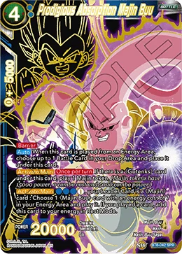 Prodigious Absorption Majin Buu 「BT6-042_SPR」「EN」