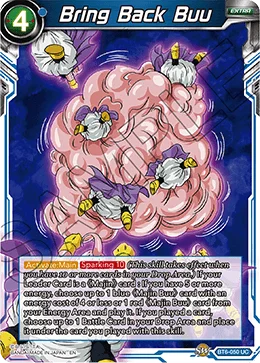 Bring Back Buu 「BT6-050」「EN」