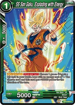 SS Son Goku, Exploding with Energy 「BT6-055」「EN」