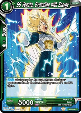 SS Vegeta, Exploding with Energy 「BT6-056」「EN」
