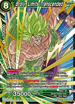 Broly, Limits Transcended 「BT6-060」「EN」