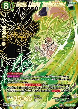 Broly, Limits Transcended 「BT6-060_SPR」「EN」