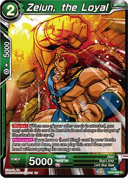 Zeiun, the Loyal 「BT6-068」「EN」