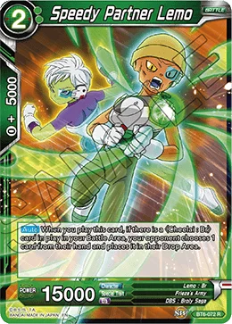 Speedy Partner Lemo 「BT6-072」「EN」
