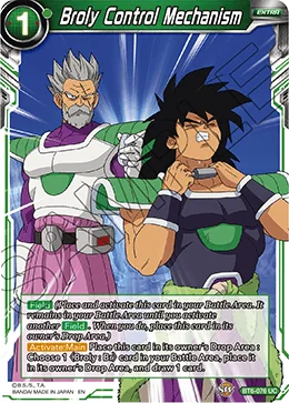 Broly Control Mechanism 「BT6-076」「EN」