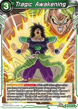Tragic Awakening 「BT6-077_PR」「EN」