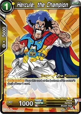 Hercule, the Champion 「BT6-087_PR」「EN」