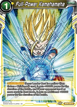 Full-Power Kamehameha 「BT6-103」「EN」