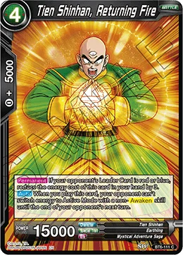 Tien Shinhan, Returning Fire 「BT6-111」「EN」