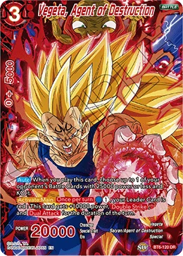 Vegeta, Agent of Destruction 「BT6-120」「EN」