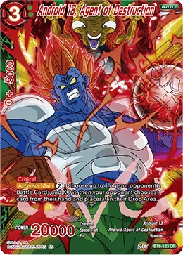 Android 13, Agent of Destruction 「BT6-123」「EN」