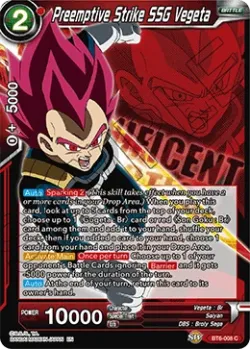Preemptive Strike SSG Vegeta #BT6-008_PR02 · Dragon Ball Super CCG