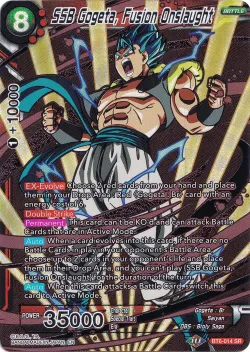 SSB Gogeta, Fusion Onslaught #BT6-014_SPR · Dragon Ball Super CCG