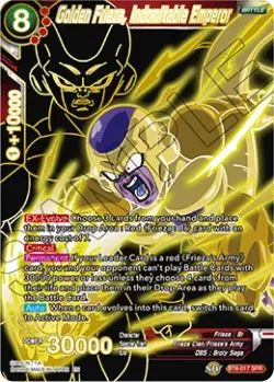 Golden Frieza, Indomitable Emperor #BT6-017_SPR · Dragon Ball Super CCG