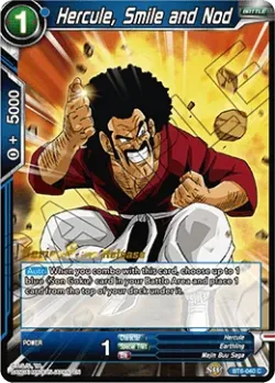 Hercule, Smile and Nod #BT6-040_PR · Dragon Ball Super CCG