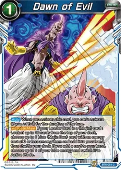 Dawn of Evil #BT6-051 · Dragon Ball Super CCG