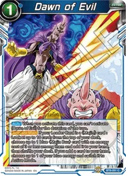 Dawn of Evil #BT6-051_PR · Dragon Ball Super CCG