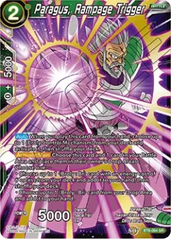 Paragus, Rampage Trigger #BT6-064 · Dragon Ball Super CCG