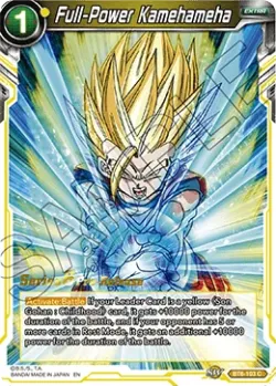 Full-Power Kamehameha 「BT6-103_PR」「EN」