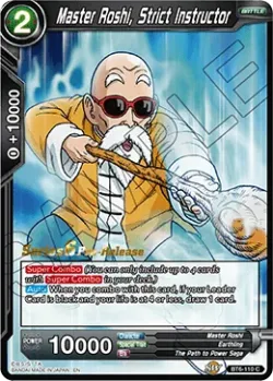 Master Roshi, Strict Instructor 「BT6-110_PR」「EN」