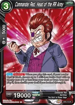 Commander Red, Head of the RR Army 「BT6-113」「EN」