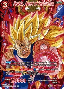 Vegeta, Agent of Destruction 「BT6-120」「EN」