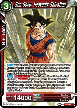Son Goku, Heavenly Salvation 「BT7-004」「EN」