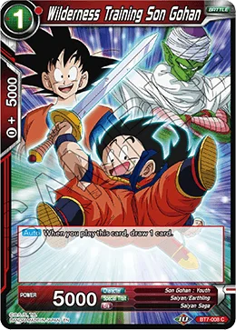 Wilderness Training Son Gohan 「BT7-008」「EN」