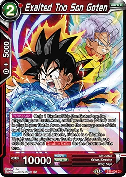 Exalted Trio Son Goten 「BT7-009」「EN」