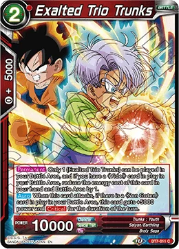 Exalted Trio Trunks 「BT7-011」「EN」