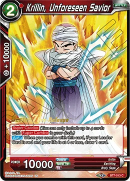 Krillin, Unforeseen Savior 「BT7-013_PR」「EN」