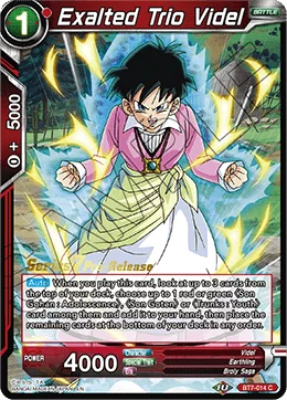 Exalted Trio Videl 「BT7-014_PR」「EN」