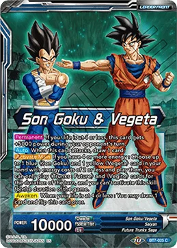 Son Goku & Vegeta 「BT7-025」「EN」