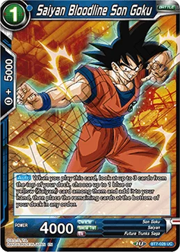 Saiyan Bloodline Son Goku 「BT7-028」「EN」
