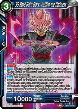 SS Rose Goku Black, Inviting the Darkness 「BT7-043」「EN」