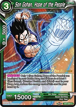 Son Gohan, Hope of the People 「BT7-054_PR」「EN」