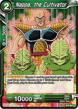 Nappa, the Cultivator 「BT7-067」「EN」